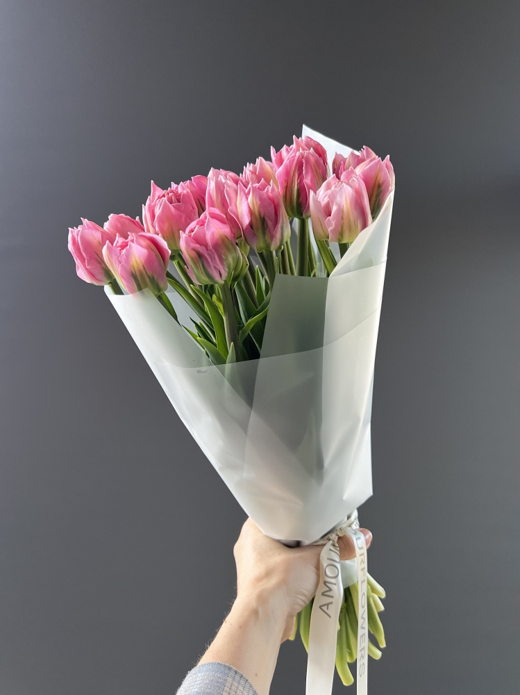 Тюльпаны Дессирель 15шт ― Amourflowers