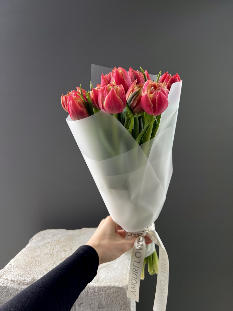 Тюльпаны Коламбус 15шт ― Amourflowers