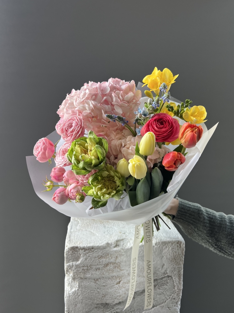 Дофаминовый букет( размер L) ― Amourflowers