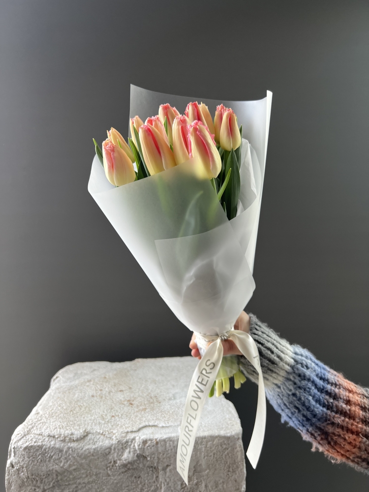 Тюльпаны Линжери 11шт ― Amourflowers