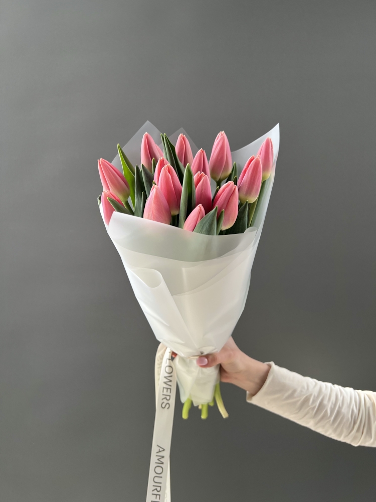 Тюльпаны Трезор 15шт  ― Amourflowers