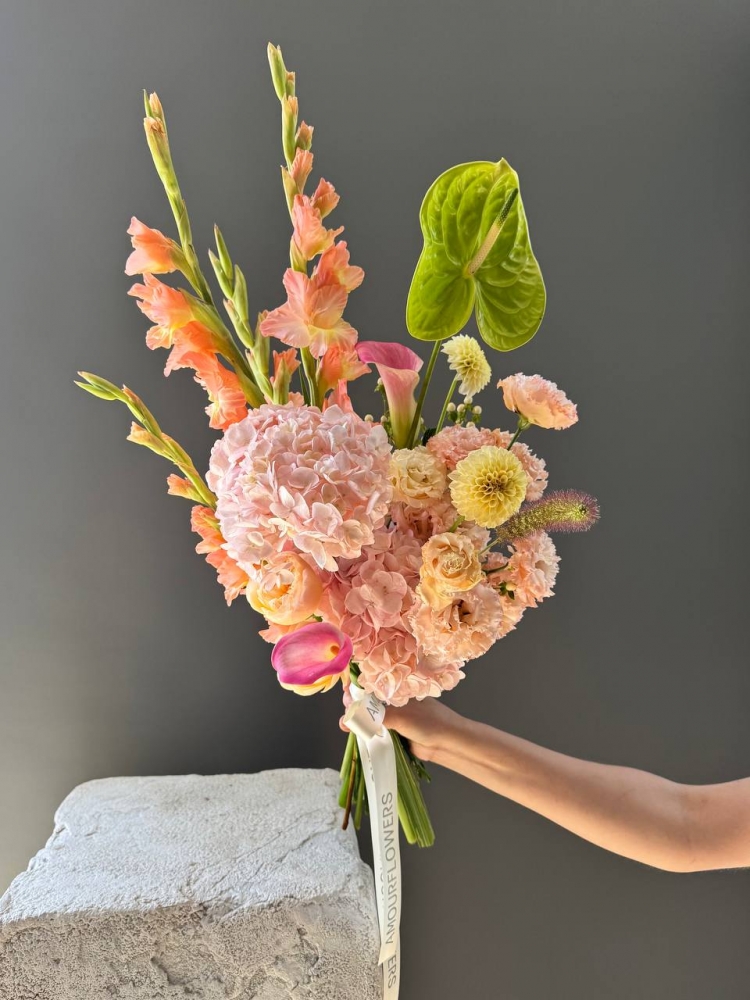 Букет «Персиковая осень» — купить с доставкой в Симферополе | AmourFlowers