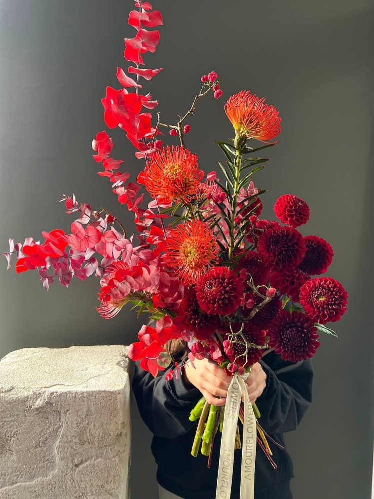 Букет «Краски осени» — купить с доставкой в Симферополе | AmourFlowers