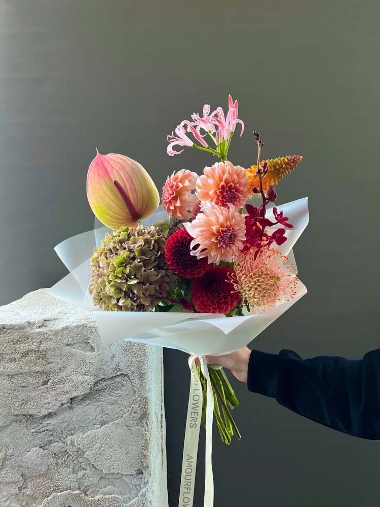 Букет «Осенний» — купить с доставкой в Симферополе | AmourFlowers