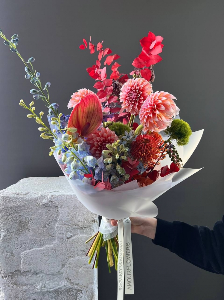 Букет «Осеннее утро» — купить с доставкой в Симферополе | AmourFlowers